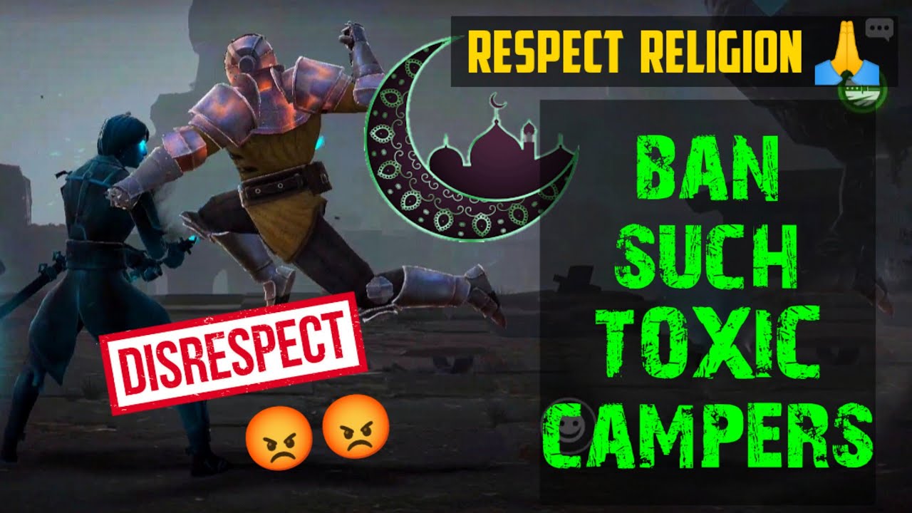 teaching lesson to a camper disrespecting Islam ☪️ || Shadow Fight Arena|| #stophatespredlove