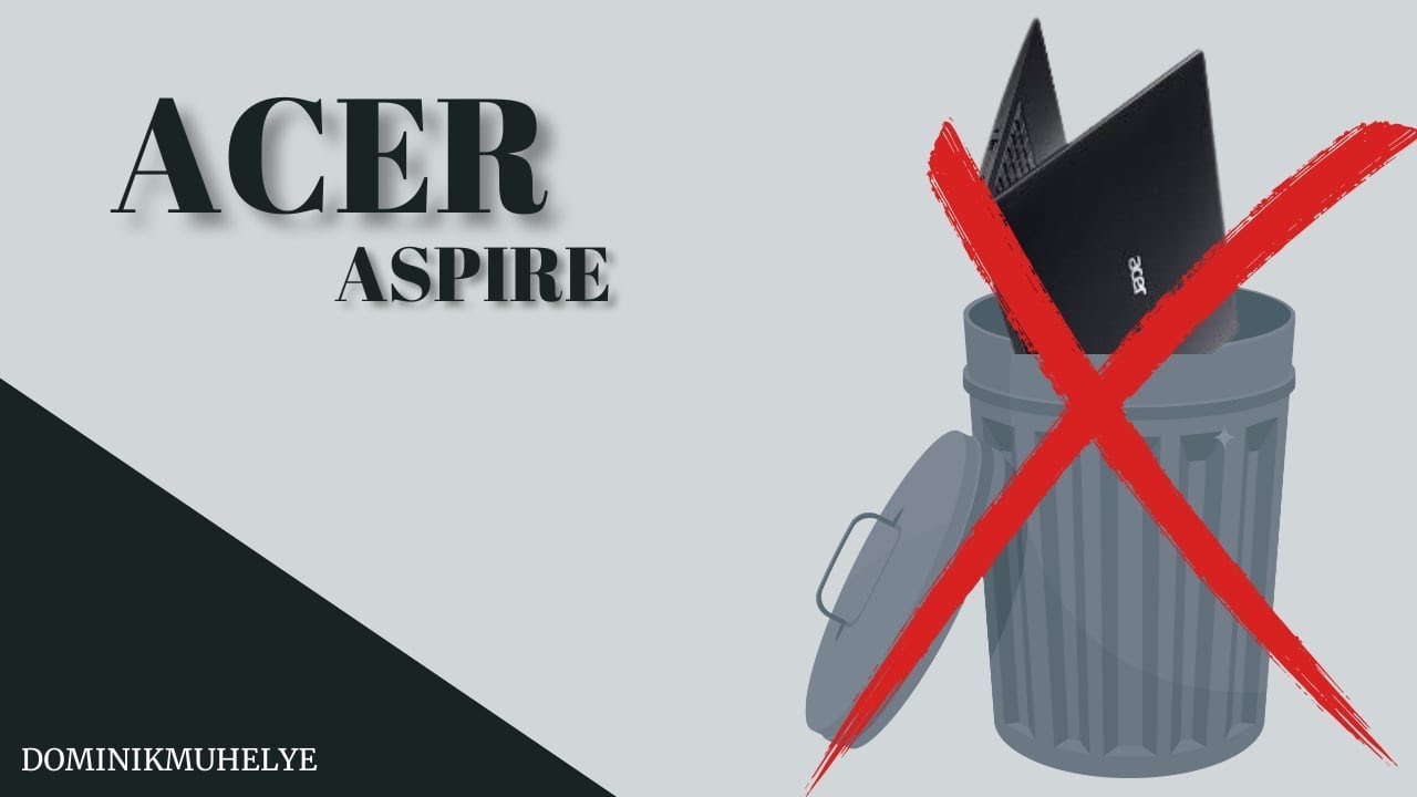 Inkább ez, mint a kuka... | Acer laptop utolsó esélye