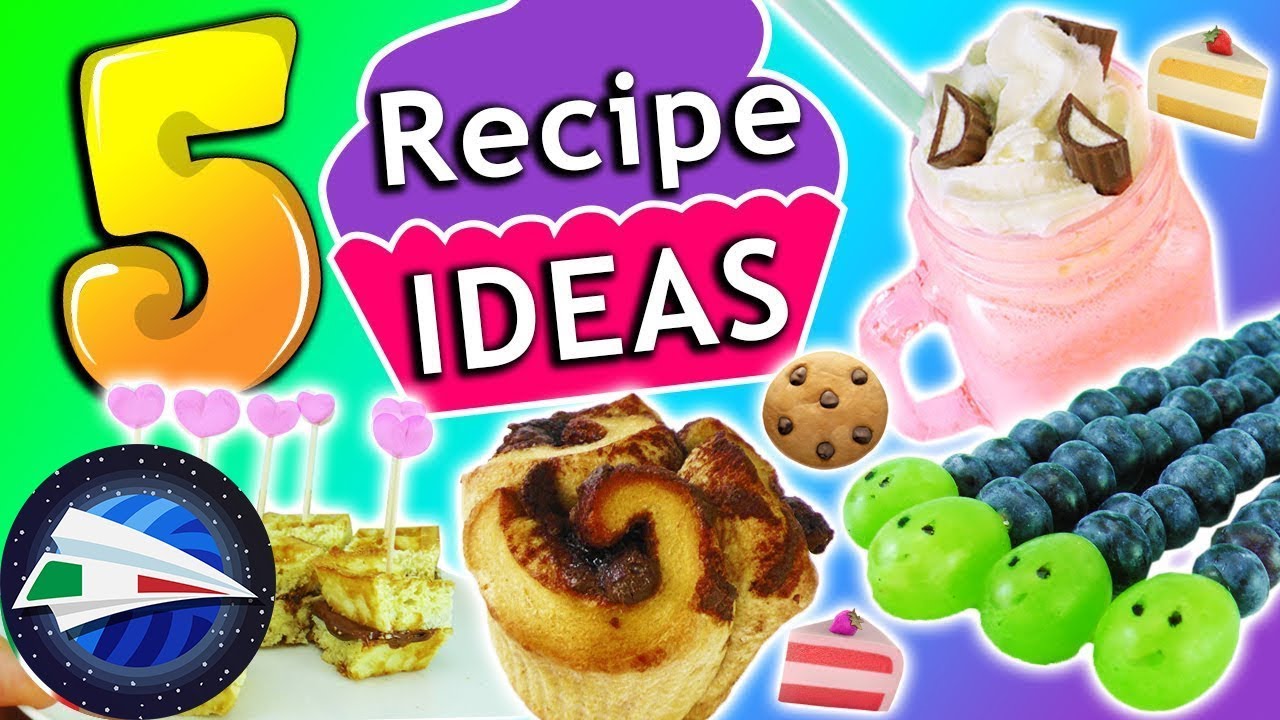 5 Idee Facili e Veloci per la Merenda 🥤 | Ideali per Feste o Doposcuola