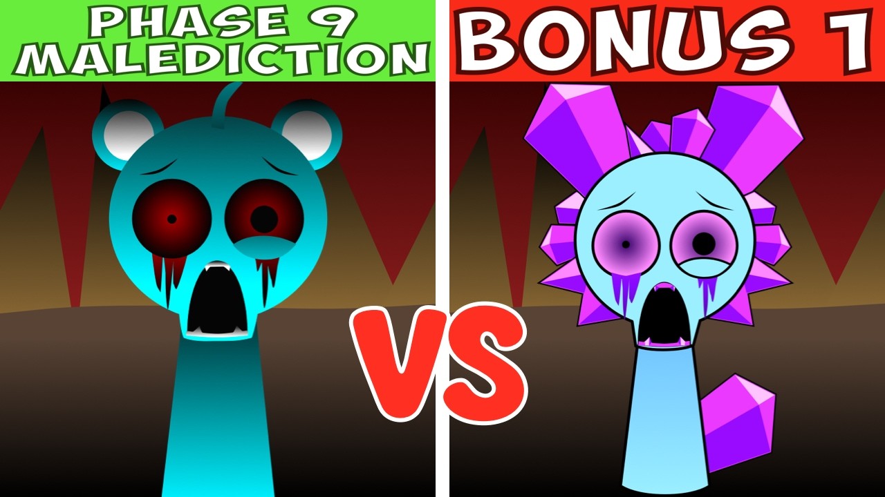 Sprunki Phase 9 Malediction VS BONUS 1