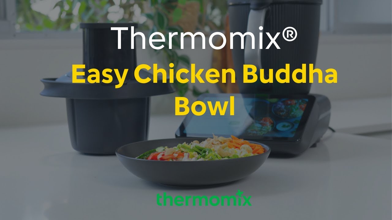 Easy Chicken Buddha Bowl with Thermomix® Cutter+ | Fresh Summer Meal Prep Made Simple
