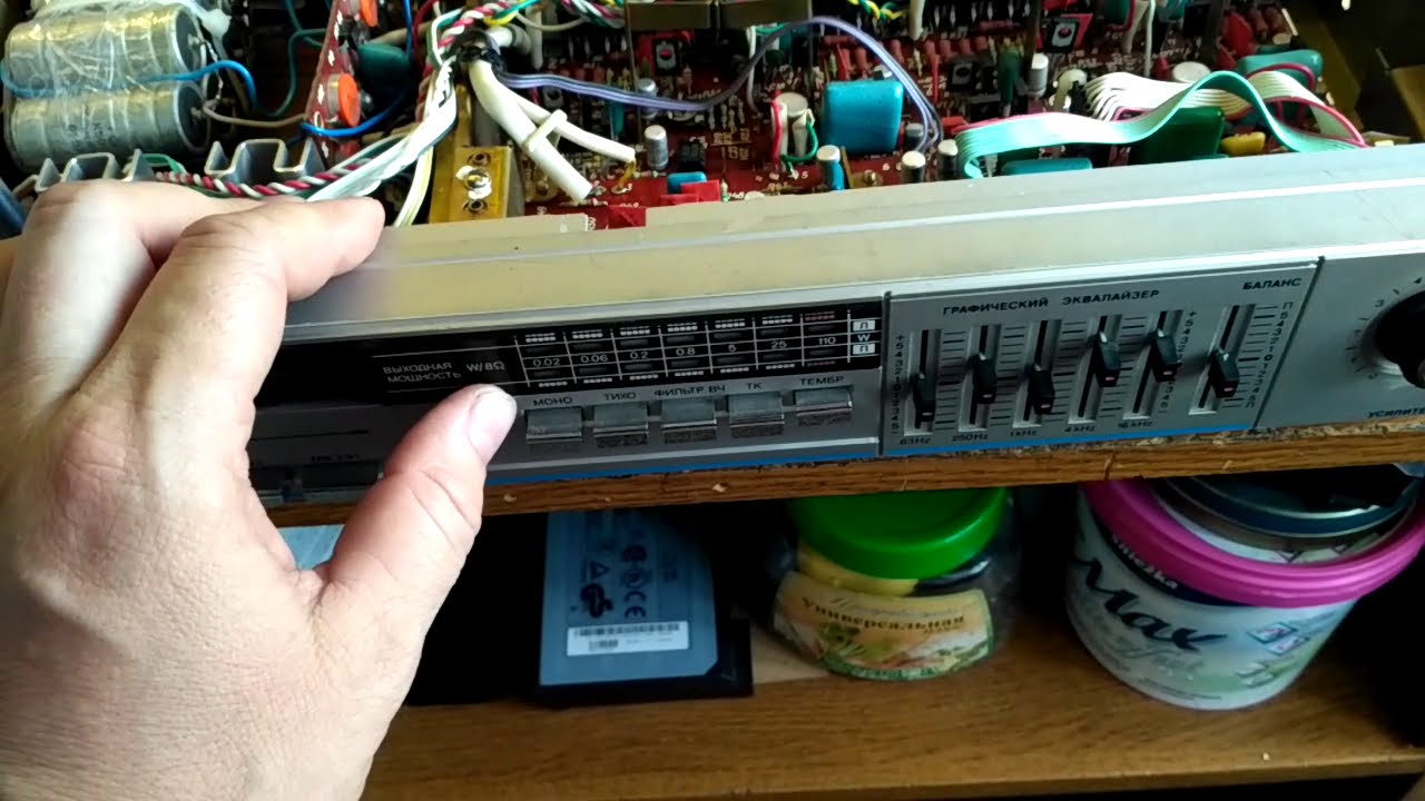 Radiotehnika У-7111 профилактика и доработка