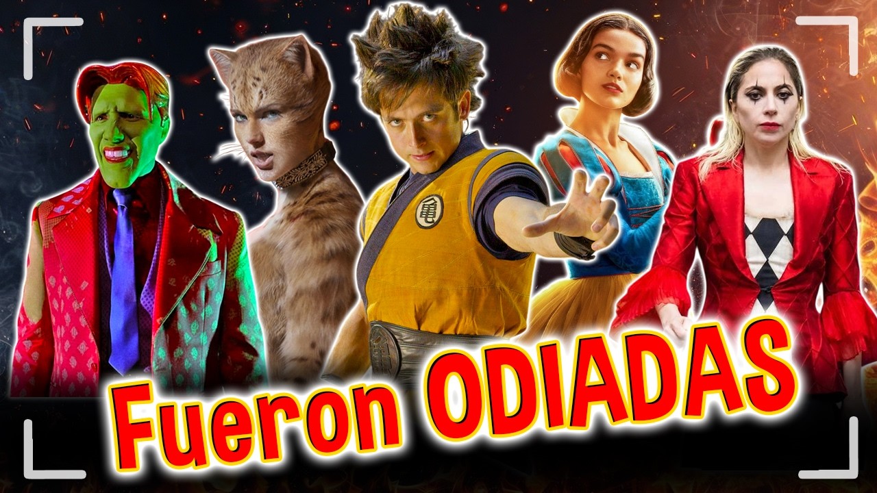 Las 20 Películas más ODIADAS y Rechazadas por el PÚBLICO