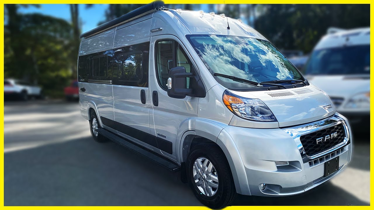 MOST POPULAR CLASS B RV New 2022 Winnebago TRAVATO 59K Complete Van Tour