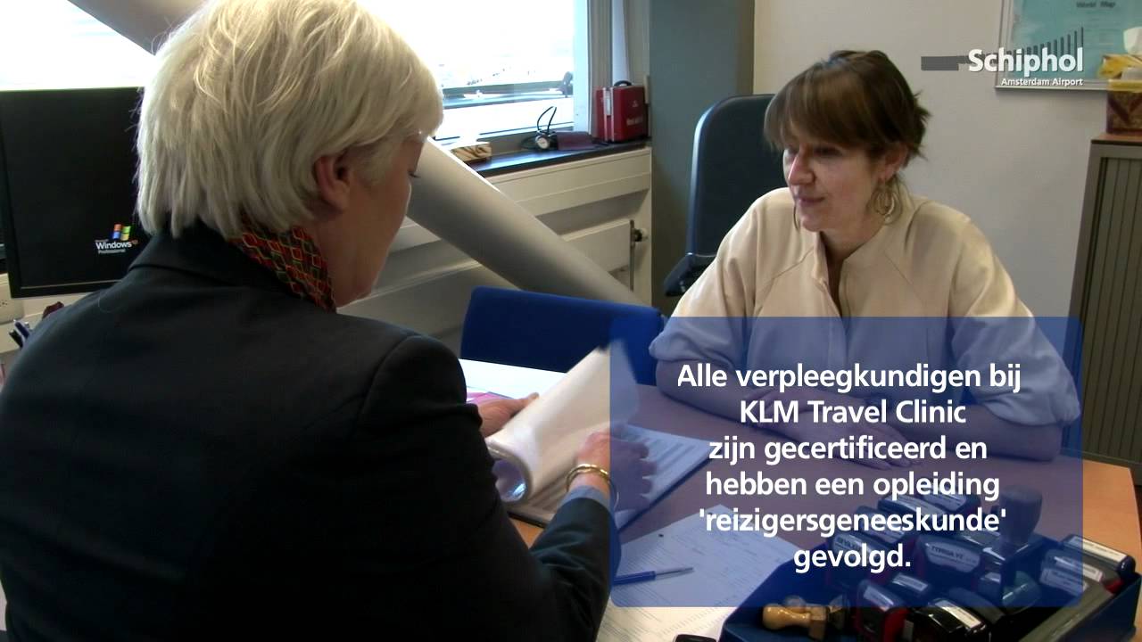 Voorbereid op reis: KLM Travel Clinic