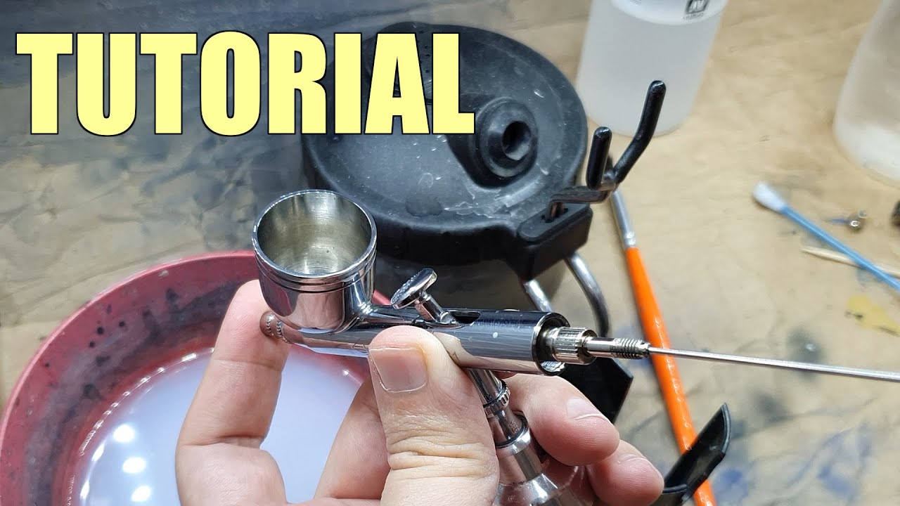 [194] TUTORIAL: Limpeza do Aerógrafo / Airbrush