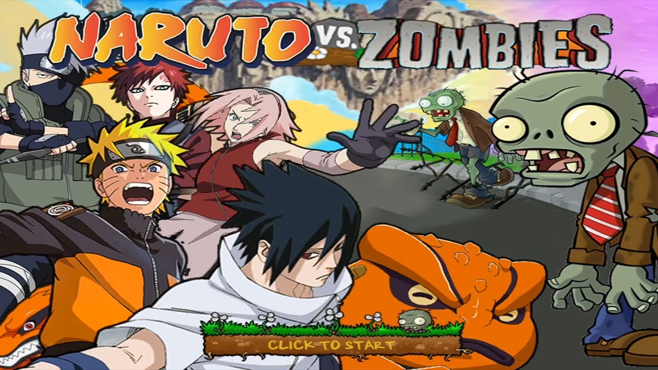 Plants vs Zombies - Naruto MOD (Naruto vs Zombies)