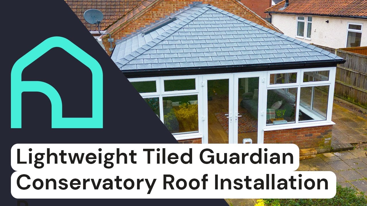 A tiled Guardian Warm Roof installation in Norfolk
