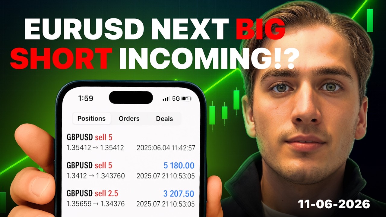 EURUSD &ndash; DUŻA KR&Oacute;TKA POZYCJA NADCHODZI!? &ndash; Forex Market Outlook, odc. 191