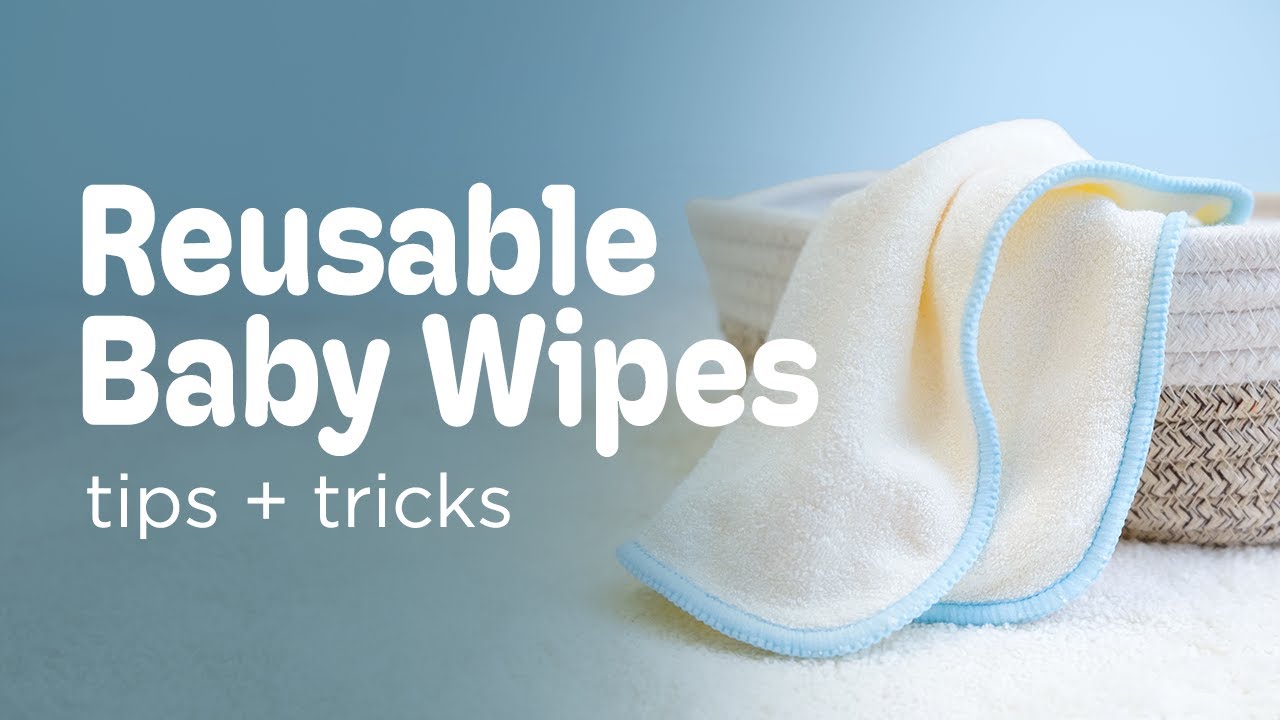 Should you use reusable cloth baby wipes or disposable baby wipes for your new baby? Tips & Tricks.