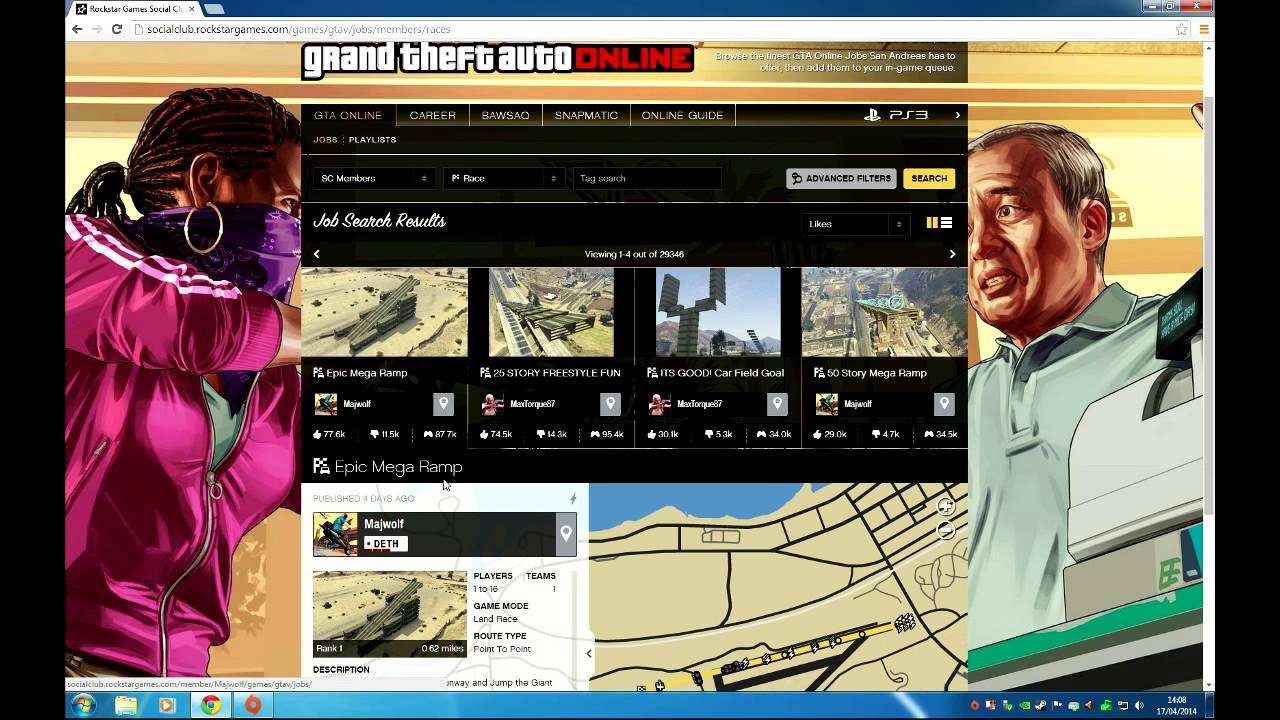 GTA 5 Online: How To Get Missions Races & More From Social Club