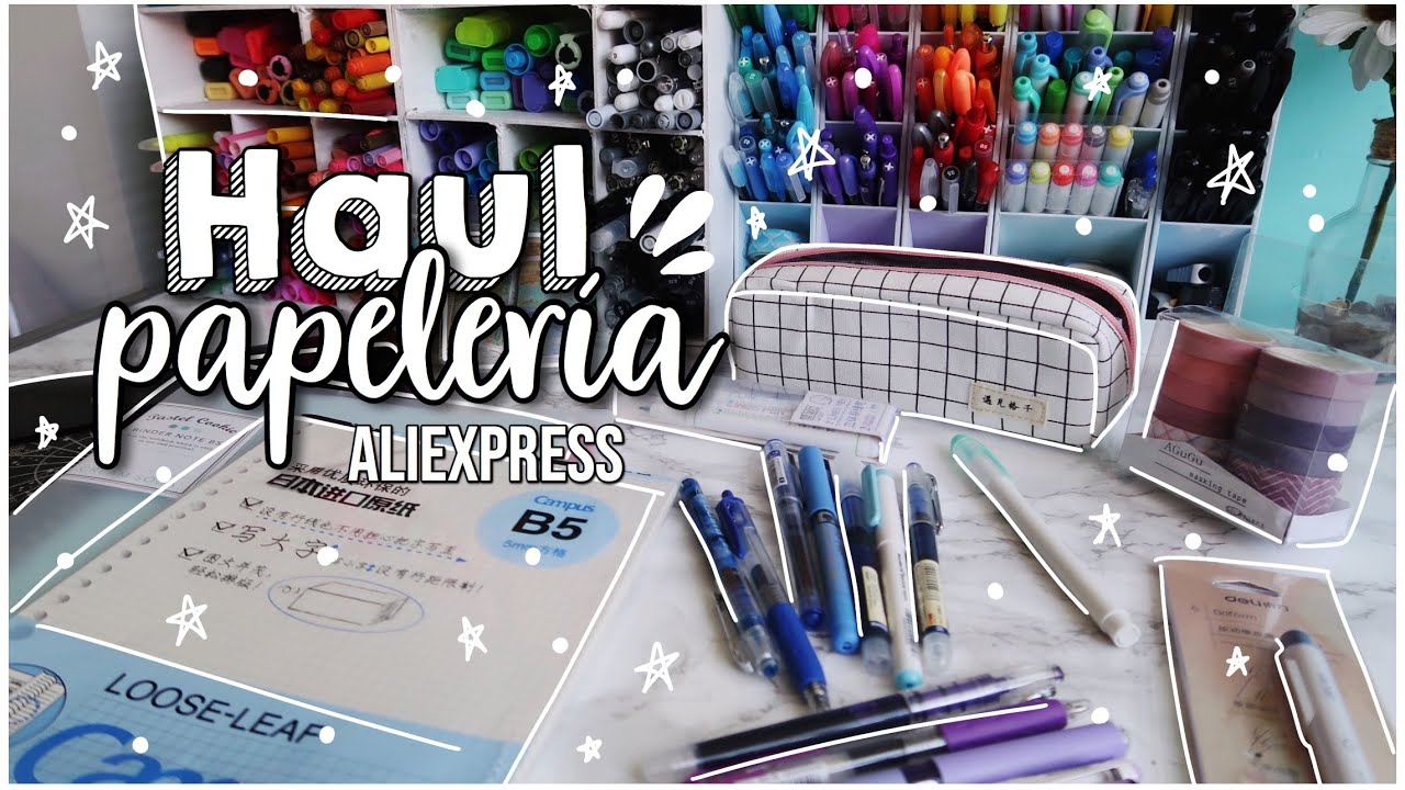 HAUL PAPELERÍA ALIEXPRESS - Jianwu Black Friday - DanielaGmr ♥