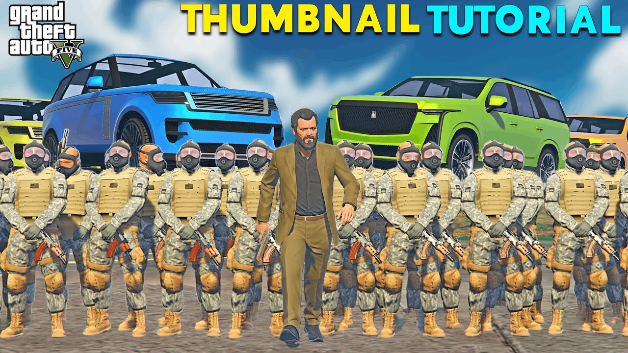 Thumbnail Tutorial For GTA 5 Without PHOTSHOP in Hindi