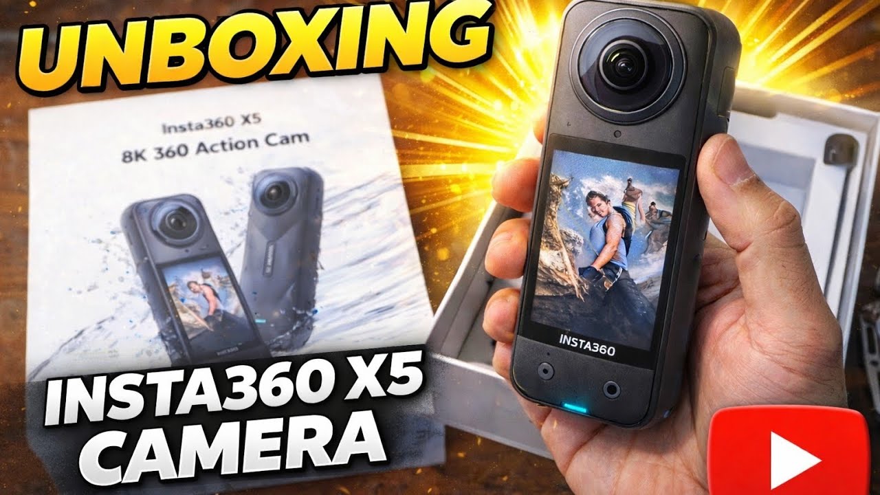 Unboxing Camera Insta360 X5 | Buat Ngonten Makin Gacor #insta360
