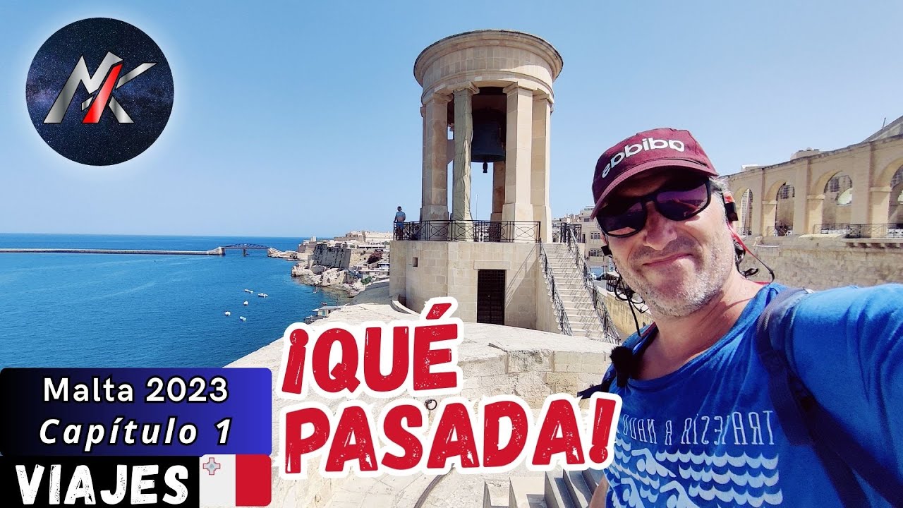 🌍 Mi PRIMERA IMPRESIÓN de LA VALETA (Valletta) 🏰 Malta 2023 🇲🇹 VLOG | Capítulo 1 🤳 [Europa]