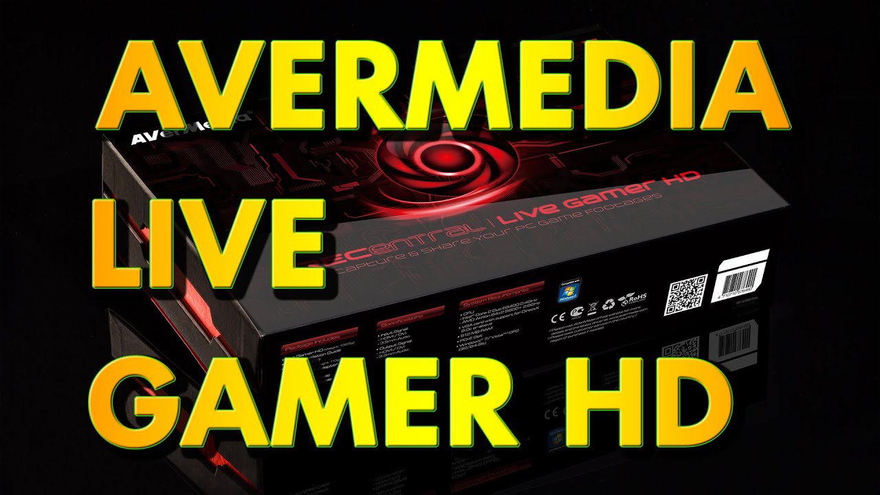 AVERMEDIA LIVE GAMER HD РАСПАКОВКА! - Запись с ПК и консолей