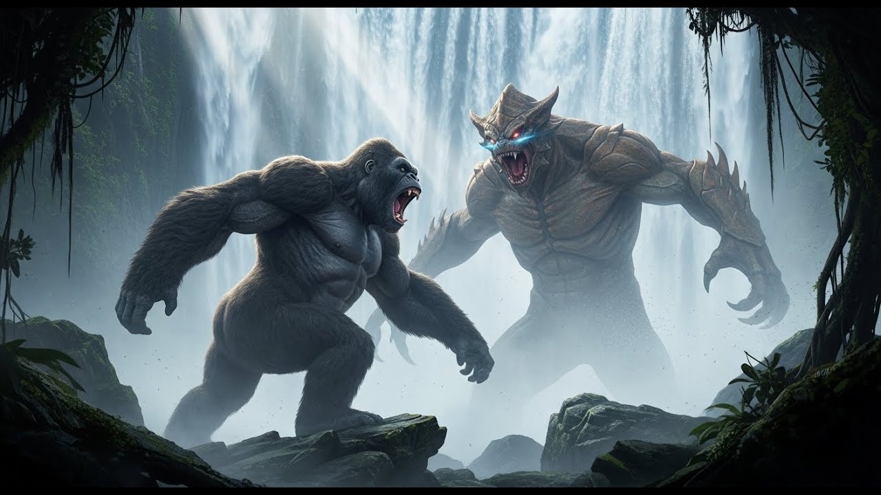 King Kong vs G:d Battle: The Call from the Waterfall - A Prehistoric Showdown