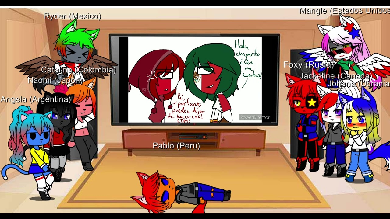 Paises reaccionan a: Comics de Countryhumans N°4