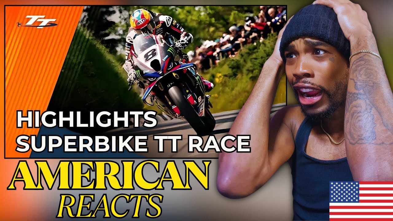 HOW IS THIS EVEN LEGAL?! American Reacts to 2025 Isle of Man TT