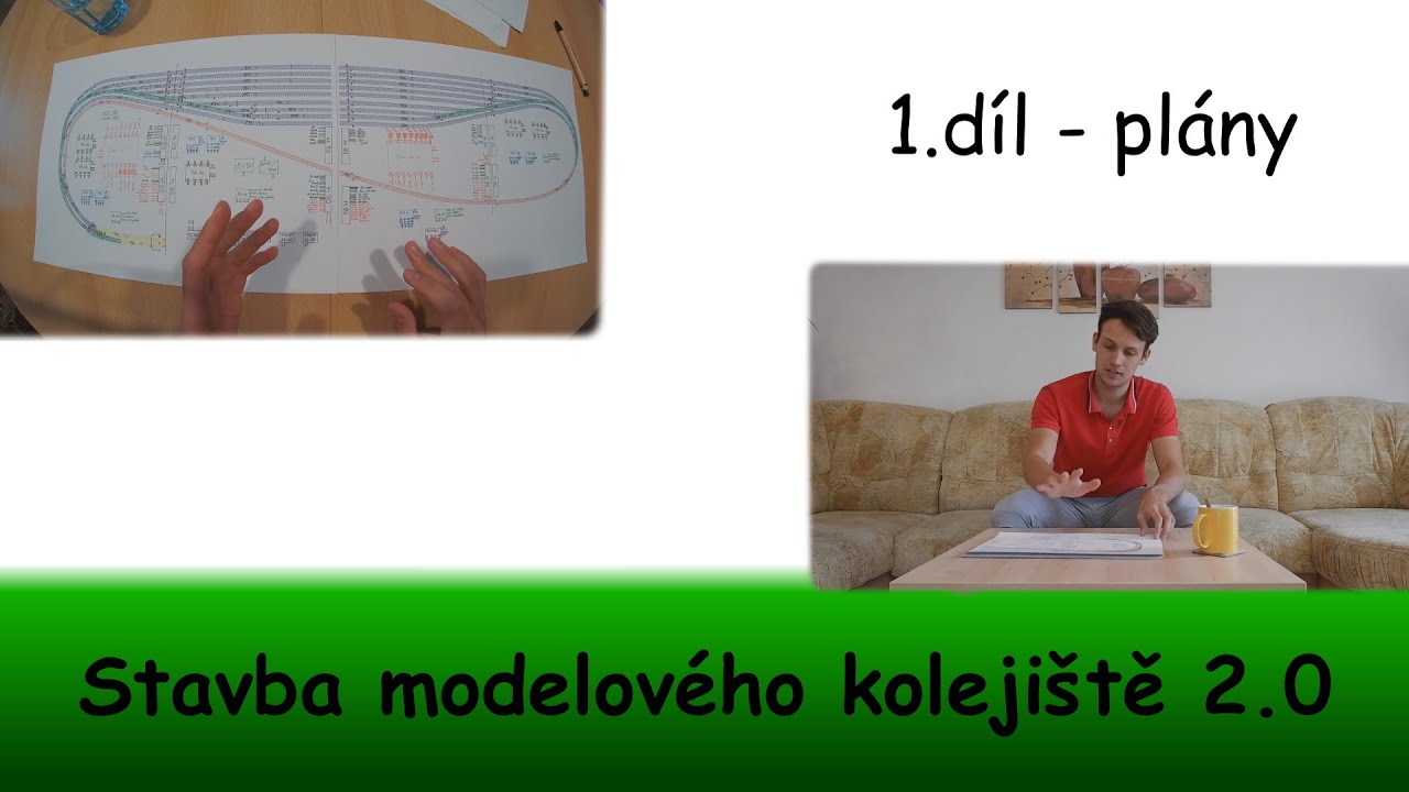 Jak na STAVBU modelového kolejiště - PART 1 (plány, základní info)