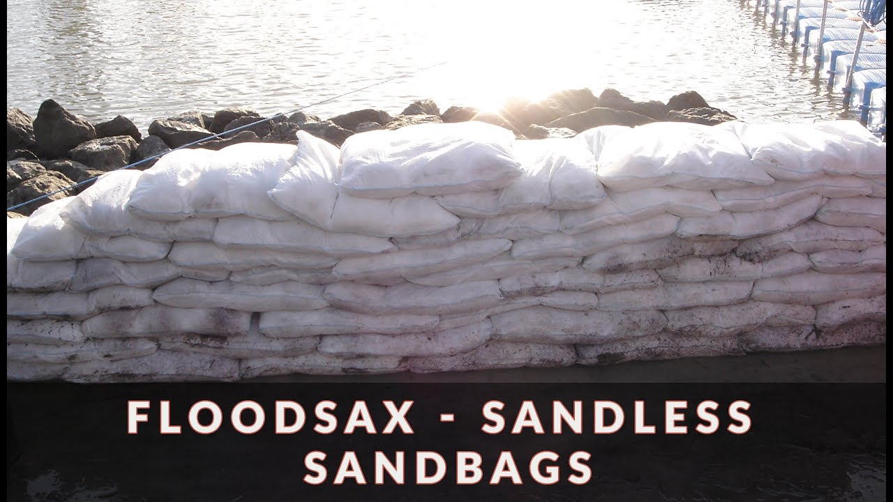 FloodSax - Sandless Sandbags for Flood Protection