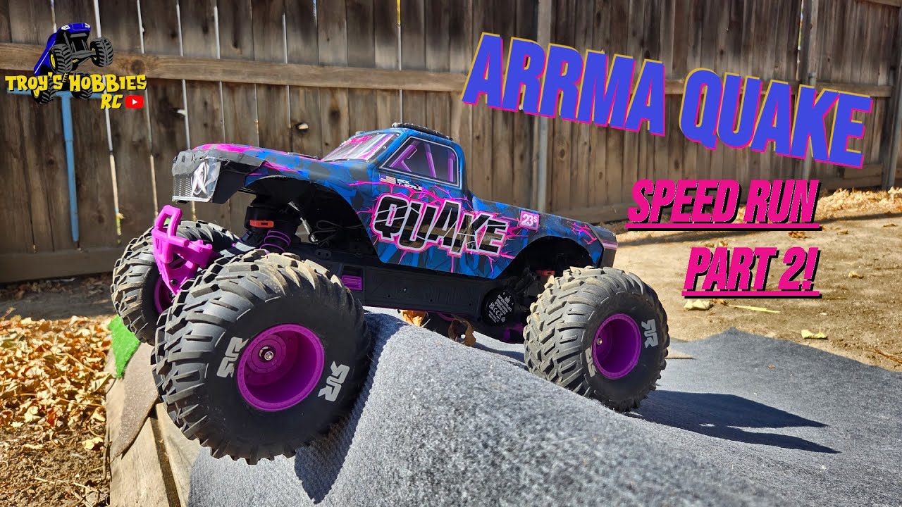 Скоростное прохождение Arrma Quake: Часть 2!