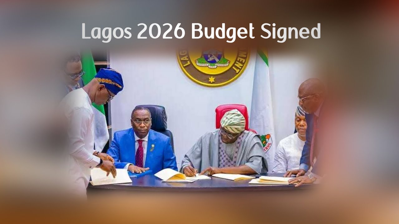 Sanwo-Olu Signs ₦4.4 Trillion 2026 Budget Into Law, Rolls Out Lagos ‘Budget of Shared Prosperity’