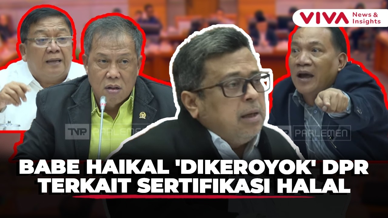 Emosi! DPR Cecar Babe Haikal, Usut Kasus Sertifikasi Halal di Daerah
