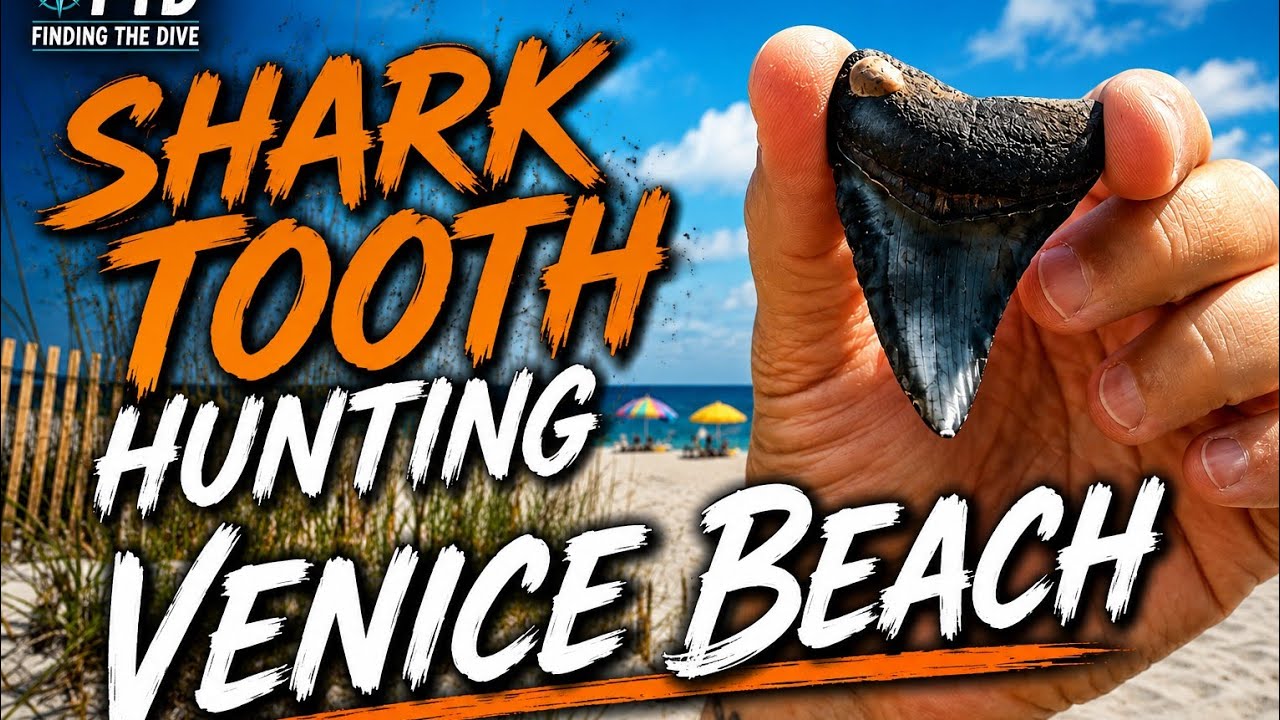Shark Tooth Hunting @ Venice Beach!