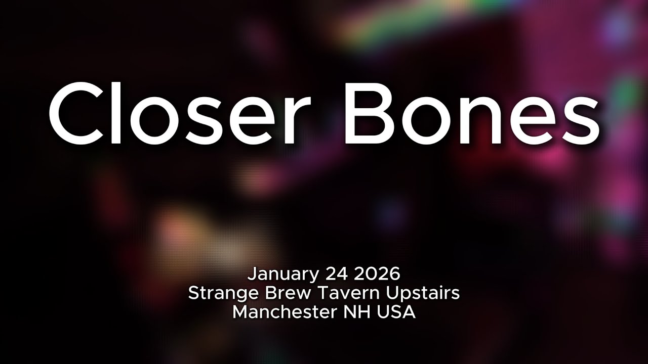 closer bones @ strange brew tavern upstairs on january 24 2026 #NHNoiseClips
