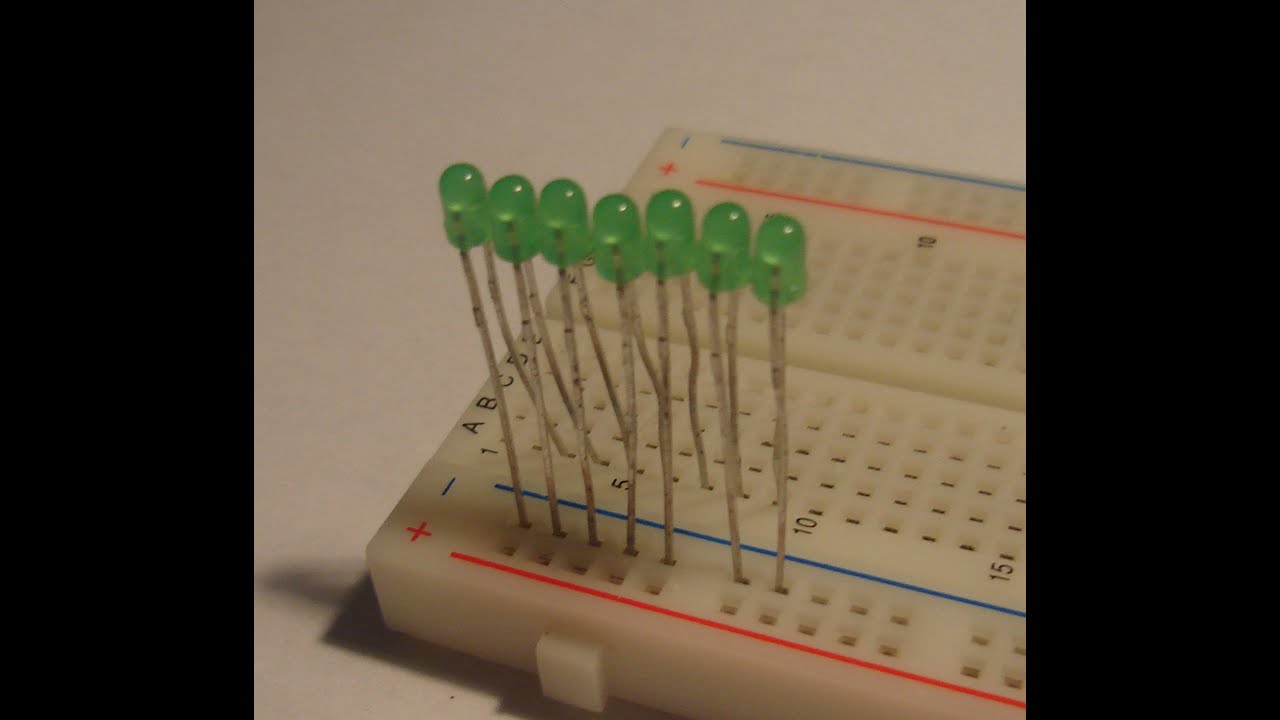 Tuto arduino n&deg;2 : Cr&eacute;er un chenillard a leds.