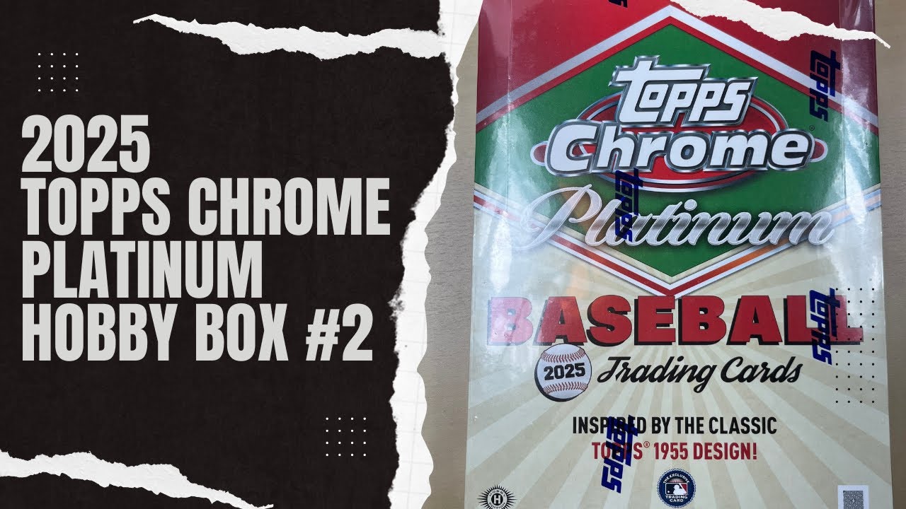 Hobby-бокс 2025 Topps Chrome Platinum №2 &mdash; Red /5
