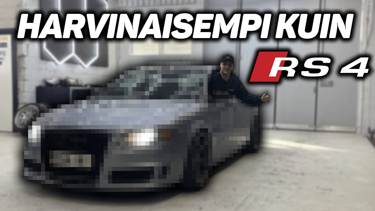 Ostettiin harvinainen Audi! | Audi A4 DTM