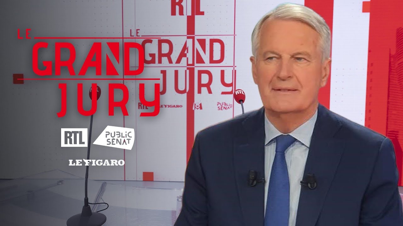 #Direct 🔴 Michel Barnier, d&eacute;put&eacute; LR et ancien Premier ministre, invit&eacute; du Grand Jury RTL-Le Figar...