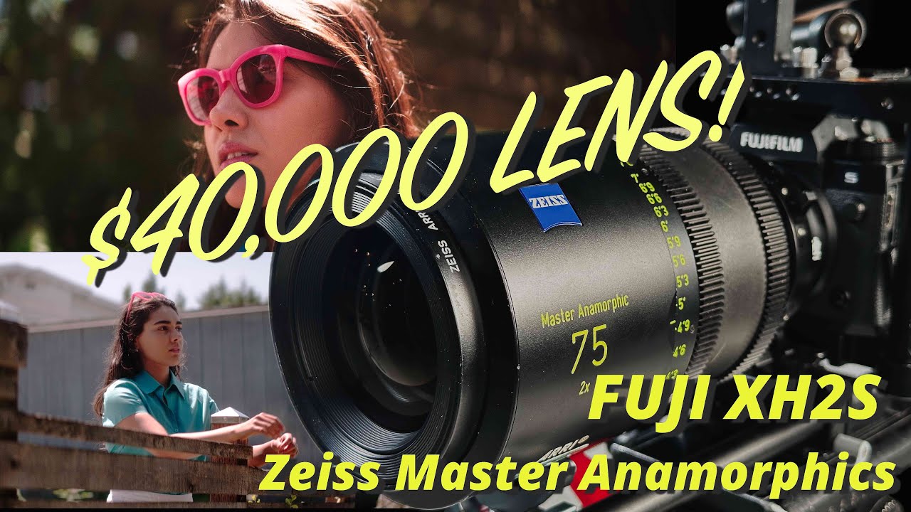 Устанавливаем анаморфотный объектив за 40 000 долларов на Fuji XH2S!