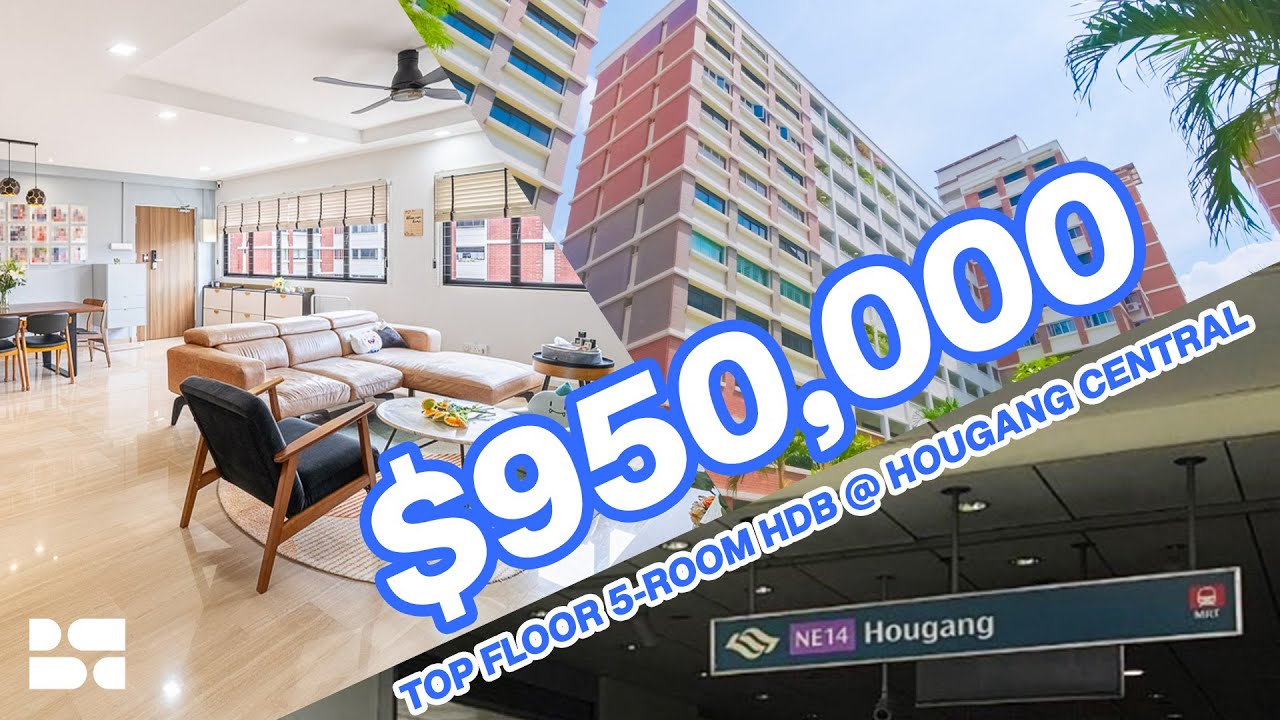Singapore HDB | 836 Hougang Central | 5-Room HDB | $950,000 | bleubricks By PLB | Seng Huat