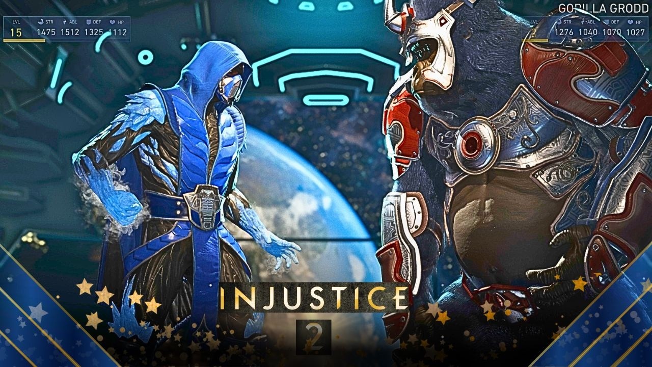 Injustice 2 - Саб-Зеро 🥶 против Гориллы Гродда | Injustice 2 | Эпическая битва 🦇🔥