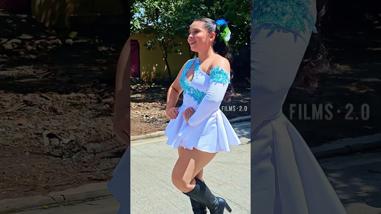 Belleza de cachiporrista de Instituto Nacional Abd&uacute;l Guti&eacute;rrez #cachiporristas #bellezas #viral