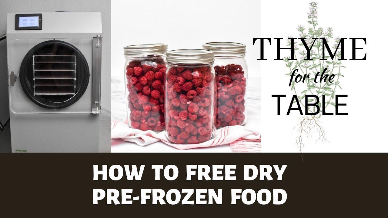 How to Freeze Dry PreFrozen Food with the Stay Fresh Freeze Dryer