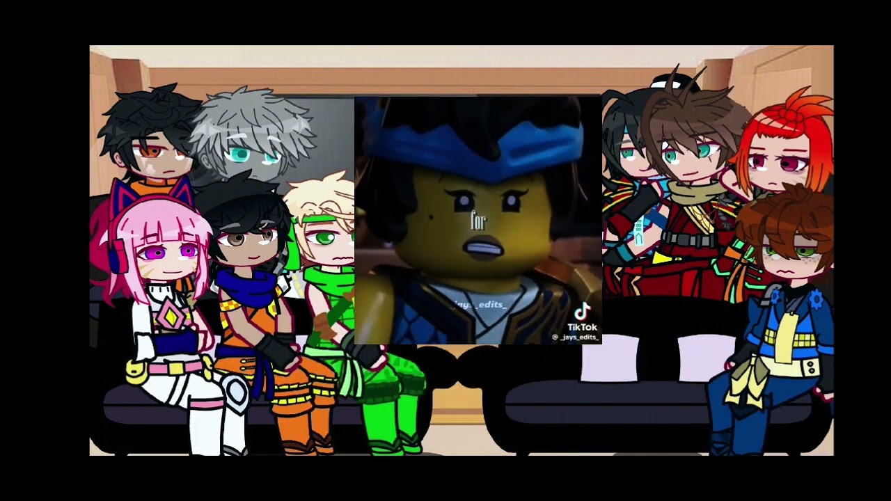 No thumbnail 💔//LEGO NINJAGO: Dragons Rising Reacts To Jay × Nya = Jaya!!// Ninjago × Gacha Nebula//