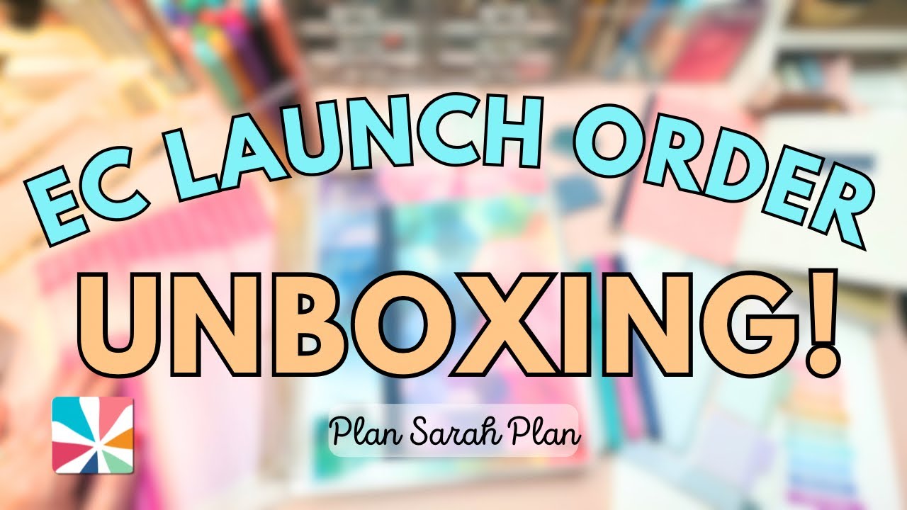 LAUNCH ORDER UNBOXING! Erin Condren 2025/26 LifePlanner Launch