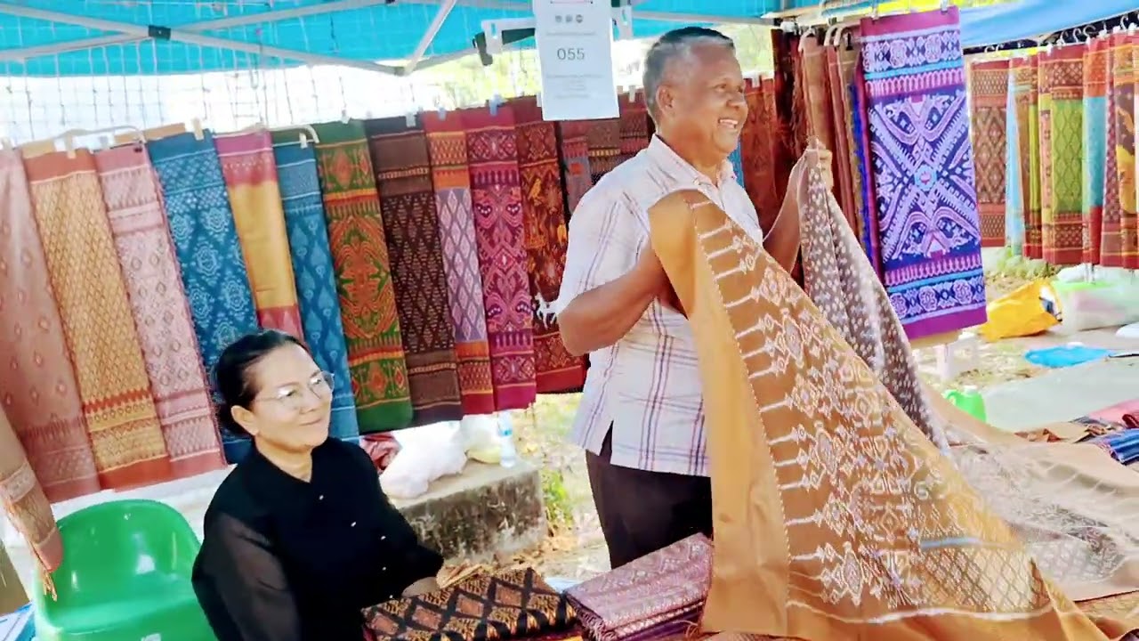 EP6รีวิวผ้าไหม ร้านรำไพรจารัตน์ ผ้าไหมสุรินทร์