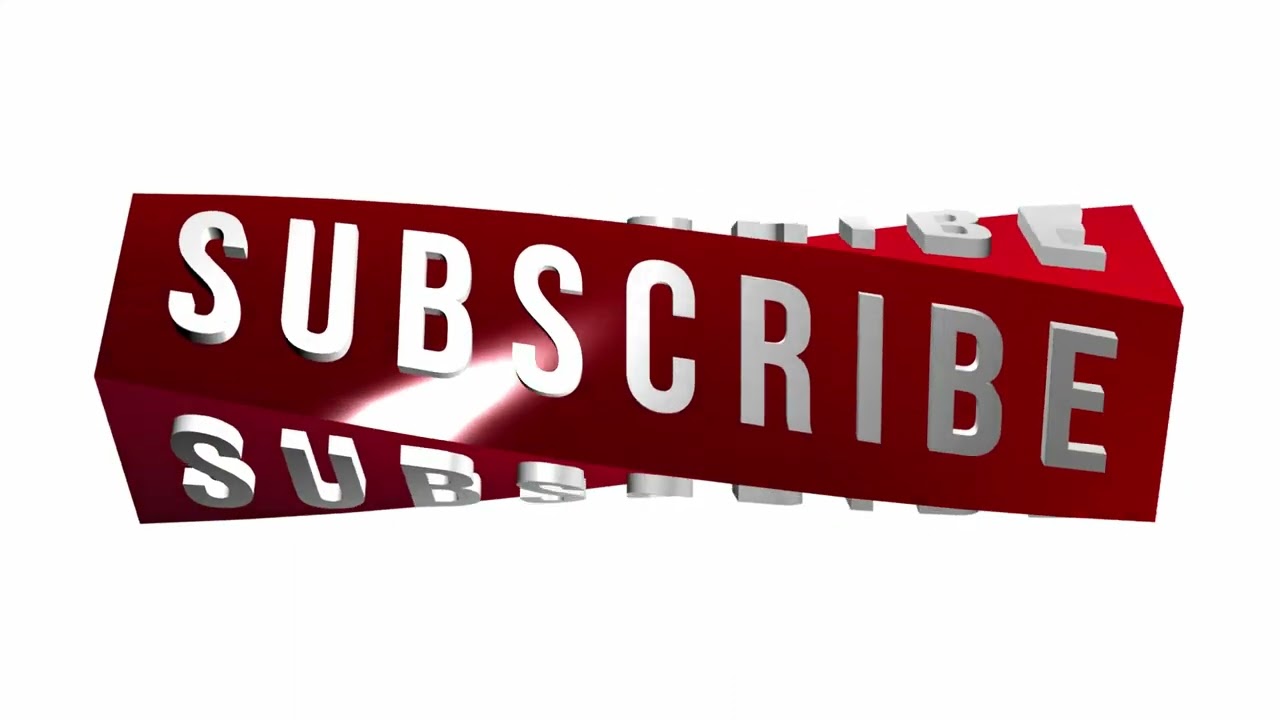 Top White Screen Share Like Subscribe button | white screen video