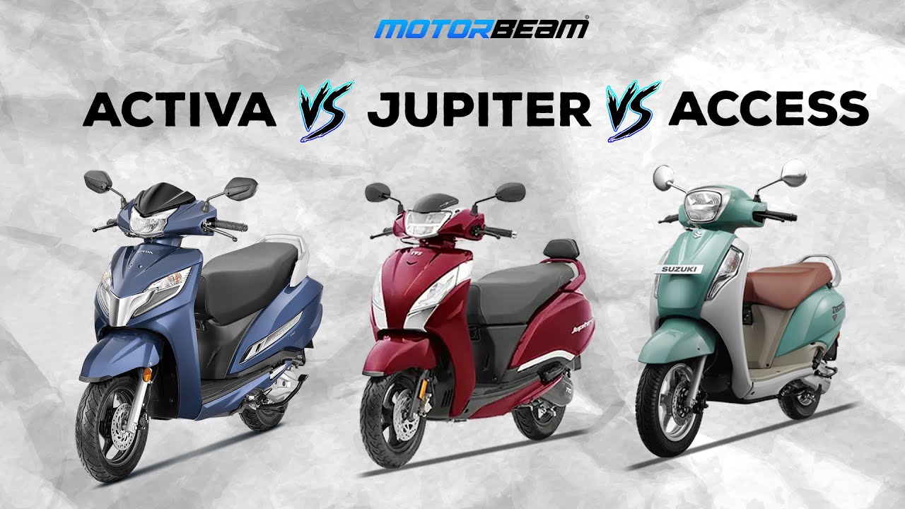 Jupiter vs Activa vs Access - Which One To Buy?