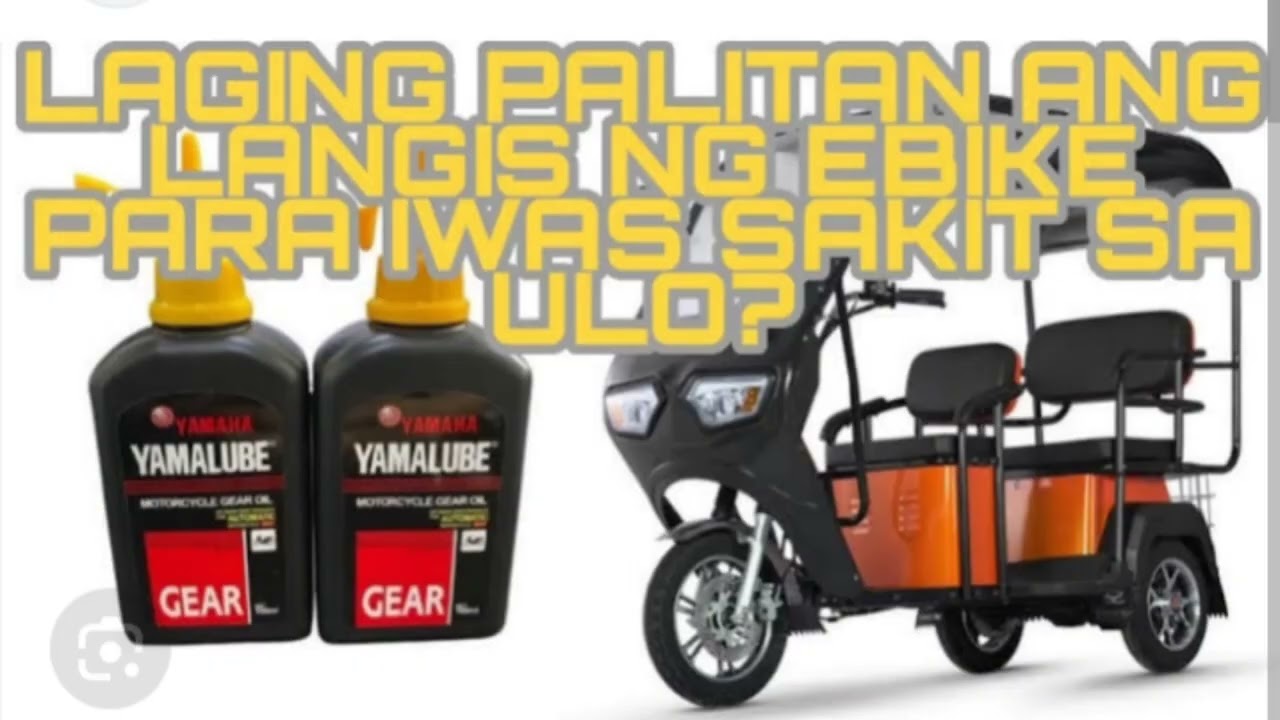 how to change oil electric bike/ electric bike maintenance/ panu mag change oil ng ebike(NWOW)2023