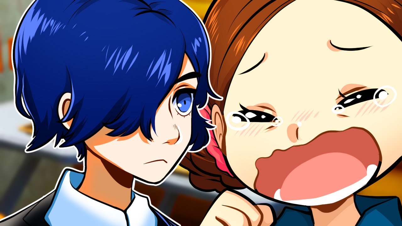Lt. Eddy makes little Girl CRY in restaurant (Persona 3 Reload)