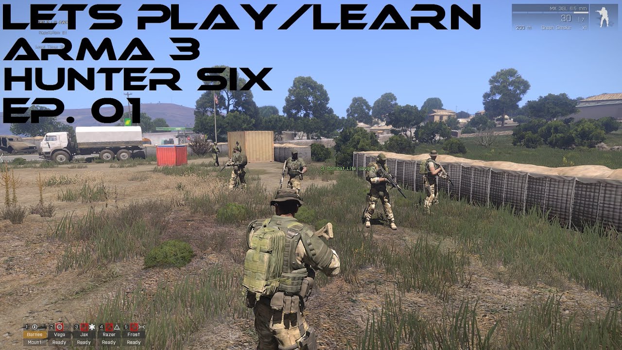 Welcome to Olympus - Arma 3 Hunter Six SOU Gameplay - Let's Play Part 1
