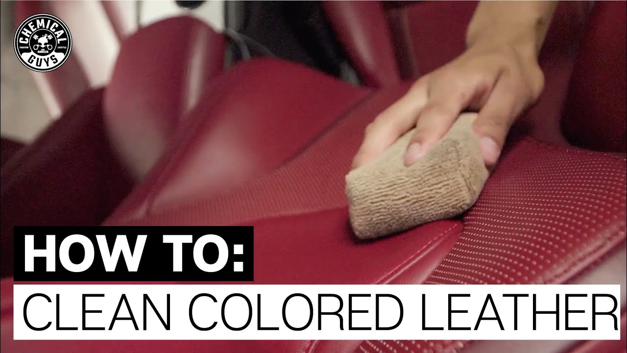 How To Clean & Protect Colored Leather! - Chemical Guys