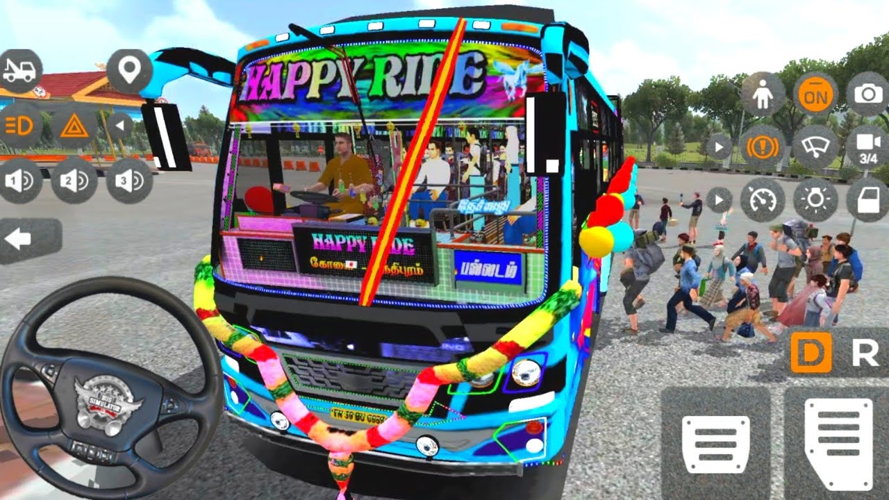💥 Bus Simulator Indonesia New Map Mod Best Lighting Android Gameplay Video 