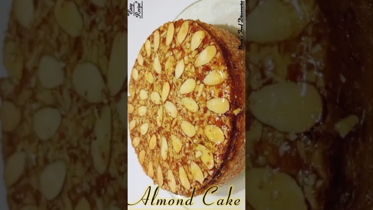 Almond Cake Without Oven Recipe By Nimra's Food Discoveries ||Mouth- watering 😋😋 Recipe ||